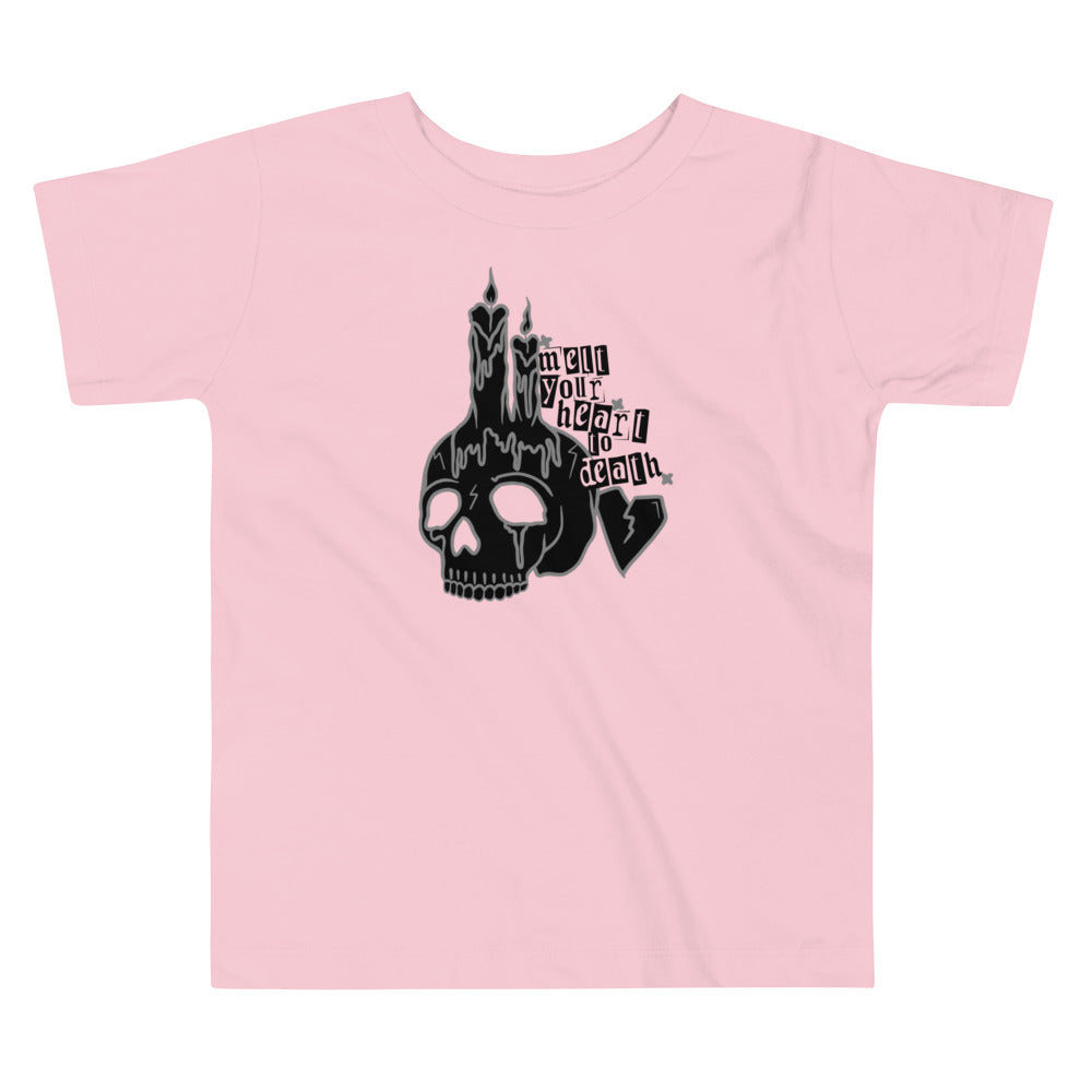 Melt Your Heart Tee - White/Pink