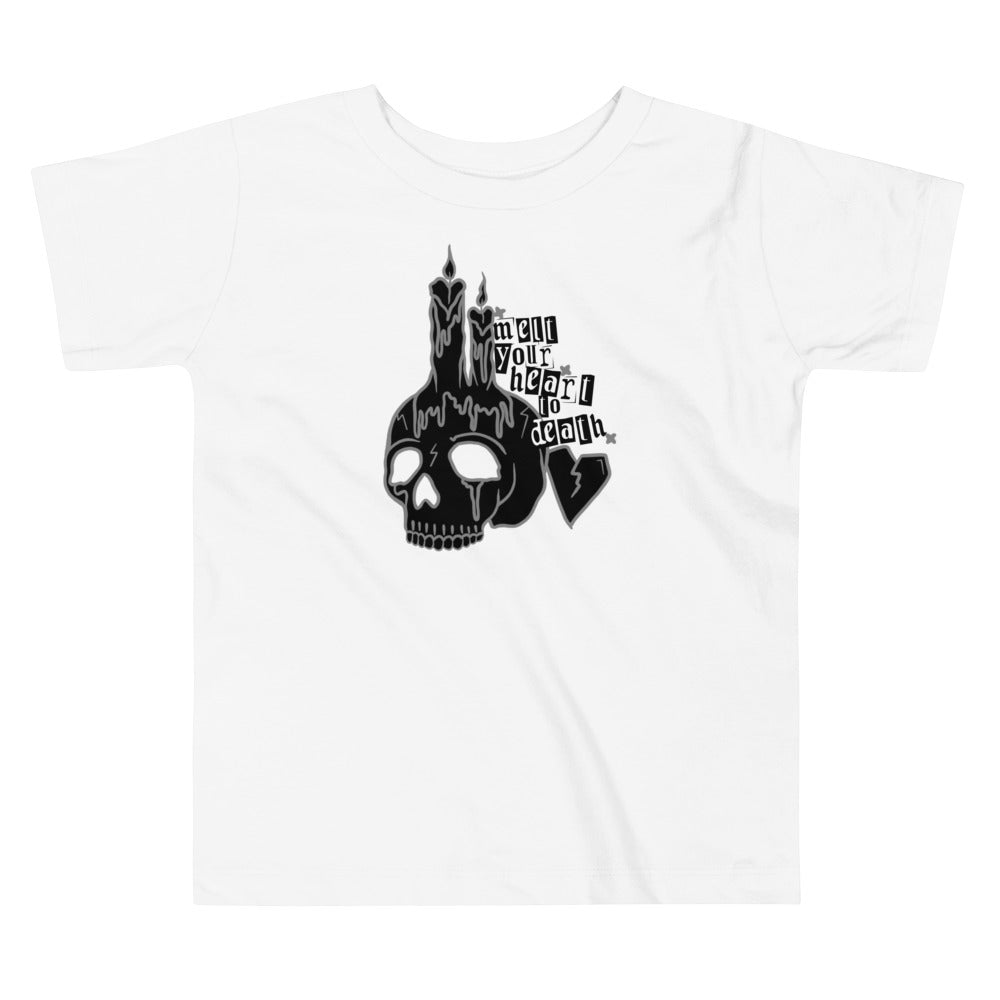 Melt Your Heart Tee - White/Pink